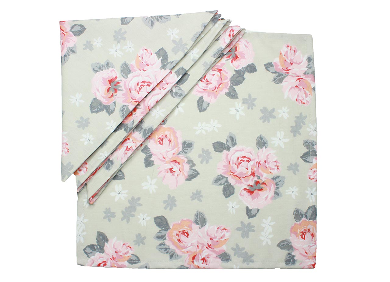 Rosary Napkin (16*16 Inches) Set of 4 Pc